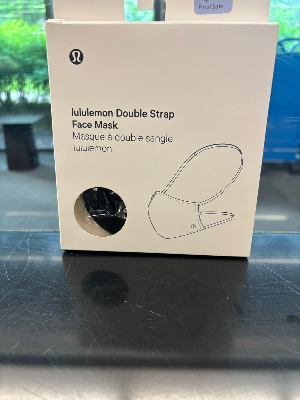 New lululemon Face Mask - Black